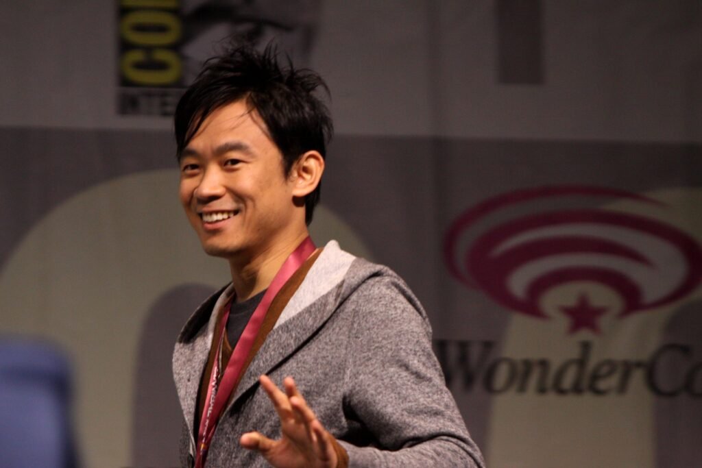 Director James Wan speaking at WonderCon in 2013
