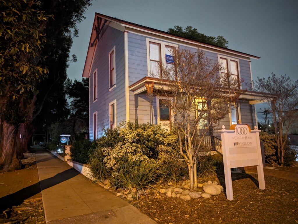 The house used as the Myers home in Halloween, photographed in South Pasadena, California