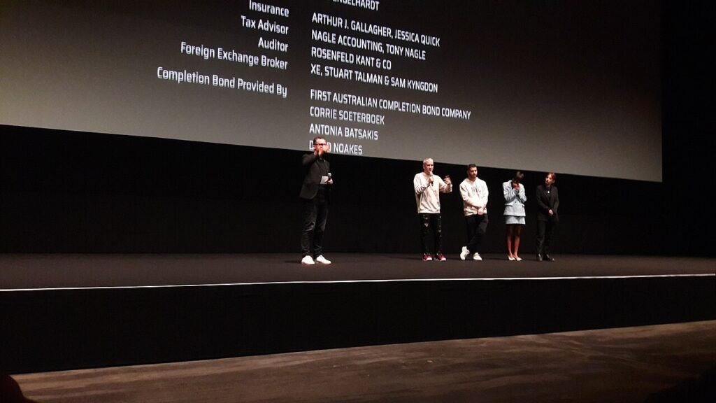 Directors and cast of Talk to Me at Berlinale 2023
