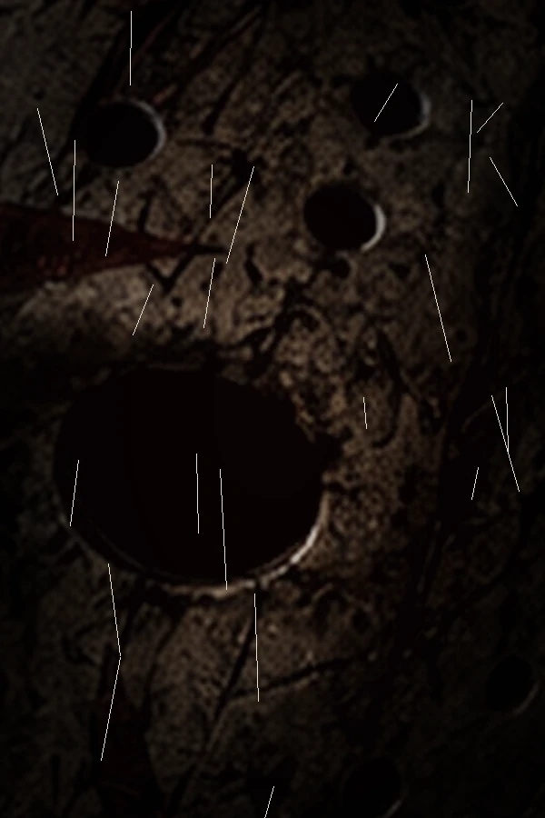 Original vertical horror illustration used for a franchise timeline entry.