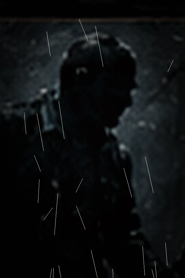 Original vertical horror illustration used for a franchise timeline entry.