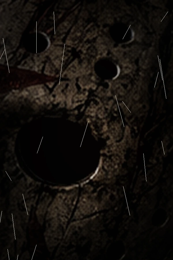 Original vertical horror illustration used for a franchise timeline entry.