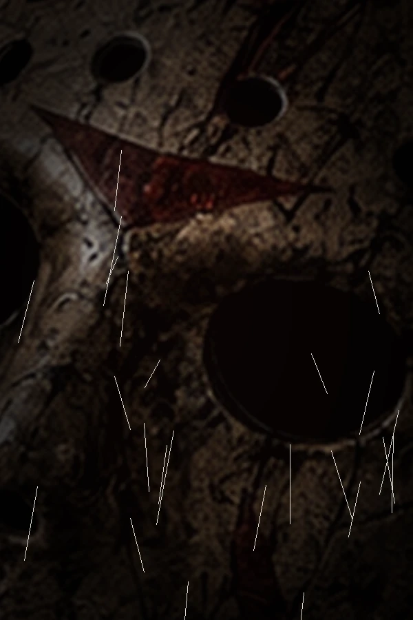 Original vertical horror illustration used for a franchise timeline entry.